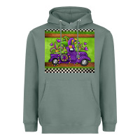 Sage mardi gras truck Heavyweight Hoodie - Jasminsmagicworld