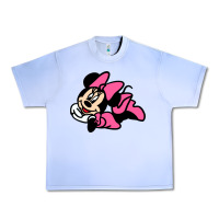 Grape Ice Minnie Mouse Urban Heavy Tee - CowhideDigitalArt