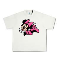 Pistachio Minnie Mouse Urban Heavy Tee - CowhideDigitalArt