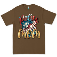Cacao Police Mom Premium Tee - FaDigitalArtStudio