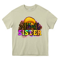 Mossy softball sister Heavy Core Tee - OliviaCreatesArt