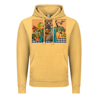 Vintage Mustard Fall Quokka Vintage Hoodie - LillyAllenDesigns