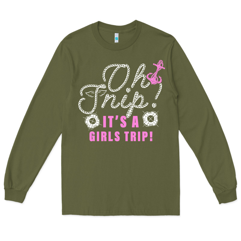 Oh Snip It's A Girls Trip For Dark Long Sleeve Tee by artisFamous | Teevron