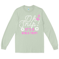 Matcha oh snip it's a girls trip for dark Long Sleeve Tee - artisFamous