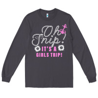 Smoke oh snip it's a girls trip for dark Long Sleeve Tee - artisFamous