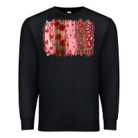 Black valentine's day brushstrokes Premium Sweatshirt - RanaPortraitStore