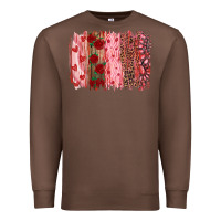 Chestnut valentine's day brushstrokes Premium Sweatshirt - RanaPortraitStore