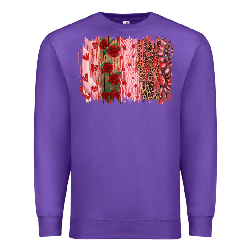 Valentine's Day Brushstrokes Premium Sweatshirt by RanaPortraitStore | Teevron