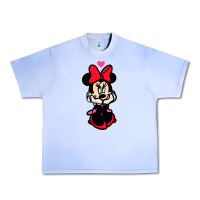 Grape Ice Minnie Mouse Urban Heavy Tee - CowhideDigitalArt