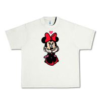 Pistachio Minnie Mouse Urban Heavy Tee - CowhideDigitalArt
