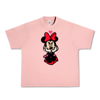 Salmon Minnie Mouse Urban Heavy Tee - CowhideDigitalArt