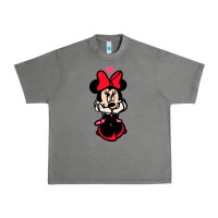 Tornado Minnie Mouse Urban Heavy Tee - CowhideDigitalArt