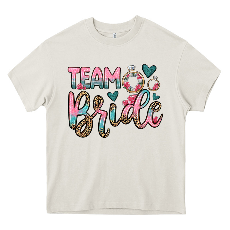 Team Bride Heavy Core Tee by OliviaCreatesArt | Teevron