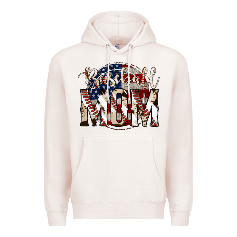 Baseball Mom Premium Hoodie by Jasminsmagicworld | Teevron