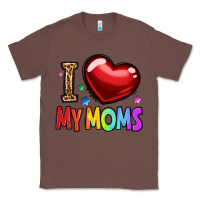 Chestnut i love my moms Classic Tee - OliviaCreatesArt