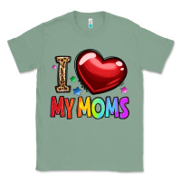 Sage i love my moms Classic Tee - OliviaCreatesArt