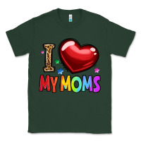 Sports Green i love my moms Classic Tee - OliviaCreatesArt