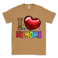 Toasted Coconut i love my moms Classic Tee - OliviaCreatesArt