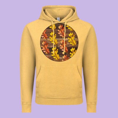 Fall Rounded Vintage Hoodie Designed By Lillyallendesigns