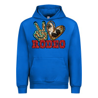 Cobalt Peace Love Rodeo Urban Hoodie - Jasminsmagicworld
