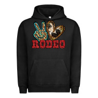 Pigment Black Peace Love Rodeo Urban Hoodie - Jasminsmagicworld
