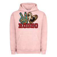 Pigment Salmon Peace Love Rodeo Urban Hoodie - Jasminsmagicworld