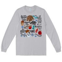 Moon Dust winter festive essentials Long Sleeve Tee - CowhideDigitalArt