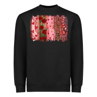 Black valentine's day brushstrokes Heavyweight Sweatshirt - RanaPortraitStore