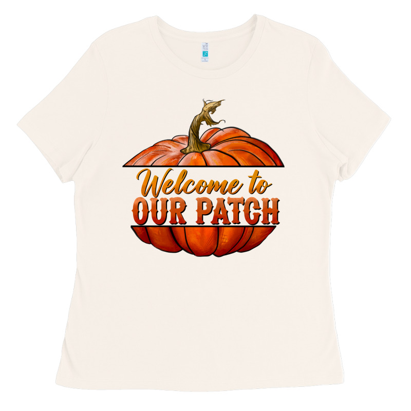 Welcome To Our Patch Ladies Tee by BundleAndBundleShop | Teevron