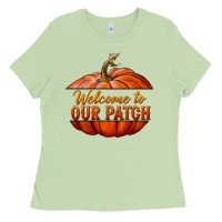 Matcha welcome to our patch Ladies Tee - BundleAndBundleShop