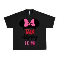 Black Minnie Mouse Urban Heavy Tee - CowhideDigitalArt
