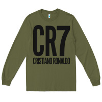Army Green cr7 Long Sleeve Tee - artisFamous