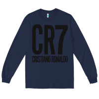 Navy cr7 Long Sleeve Tee - artisFamous