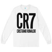White cr7 Long Sleeve Tee - artisFamous