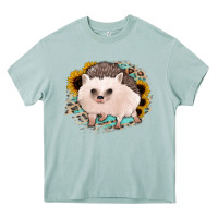 Arona hedgehog with sunflowers and leopard Heavy Core Tee - Jasminsmagicworld
