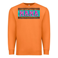 Carrot floral mama mother's day license plate Premium Sweatshirt - Jasminsmagicworld