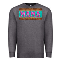 Charcoal Heather floral mama mother's day license plate Premium Sweatshirt - Jasminsmagicworld