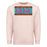 Pale Pink floral mama mother's day license plate Premium Sweatshirt - Jasminsmagicworld
