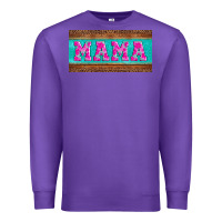 Purple floral mama mother's day license plate Premium Sweatshirt - Jasminsmagicworld