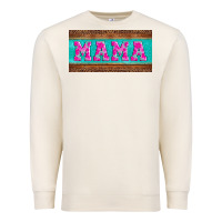 Sandshell floral mama mother's day license plate Premium Sweatshirt - Jasminsmagicworld