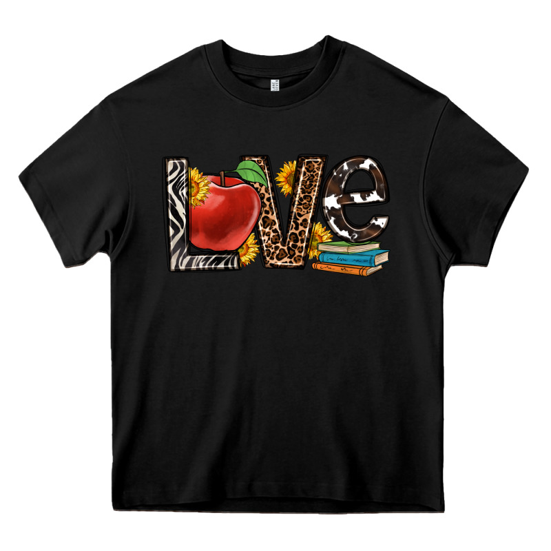 Love Teacher Heavy Core Tee by OliviaCreatesArt | Teevron