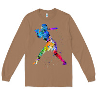 Toasted Coconut girl's softball Long Sleeve Tee - artisFamous