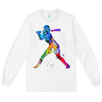 White girl's softball Long Sleeve Tee - artisFamous