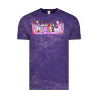 Cloud Purple school nurse libbey glass Vintage Tee - BundleAndBundleShop
