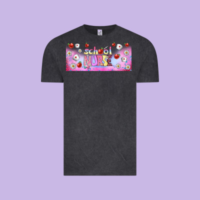 School Nurse Libbey Glass Vintage Tee Designed By Bundleandbundleshop