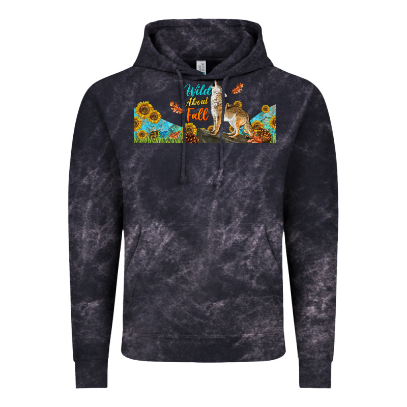 Wild About Fall Coyote Vintage Hoodie by LillyAllenDesigns | Teevron