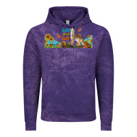 Cloud Purple Wild About Fall Coyote Vintage Hoodie - LillyAllenDesigns