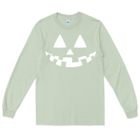 Matcha halloween jack o lantern (white) Long Sleeve Tee - artisFamous