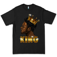 Black black king Premium Tee - FaDigitalArtStudio