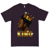 Plum black king Premium Tee - FaDigitalArtStudio